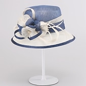 economico Cappelli da Festa-Copricapo in Flax per donne - Cappelli da Matrimonio  Occasioni Speciali 1 Pezzo per impressionare Cappelli Abito da corsa