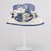 economico Cappelli da Festa-Copricapo in Flax per donne - Cappelli da Matrimonio  Occasioni Speciali 1 Pezzo per impressionare Cappelli Abito da corsa