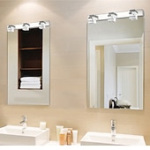 cheap Vanity Lights-Vanity Light LED Mirror Front Lamp Waterproof IP20 LED Bathroom Lights Over Mirror Wall Lighting Fixtures for Bathroom Bedroom Living Room Cabinet 110-240V