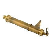 economico Classici-Rubinetto per lavabo da bagno in bronzo antico in ottone, rubinetti per vasca monoforo a cascata con montaggio a parete con interruttore caldo e freddo e valvola in ceramica