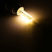 お買い得  電球-g9調光可能LEDバイピンコーン電球72led600lm5w3014smdウォームクールホワイト360°ビームアングルシャンデリアランプ40wハロゲン相当ac110vac220v