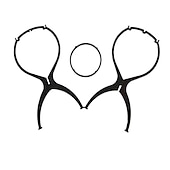 baratos Acessórios e utensílios-Acessórios Para Peruca Suporte para Peruca 1 pcs Branco Preto Vermelho
