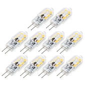 Недорогие Светодиодные двухконтактные лампы-10 шт. 3 W Двухштырьковые LED лампы 250 lm G4 MR11 12 Светодиодные бусины SMD 2835 Декоративная Тёплый белый Холодный белый Естественный белый 220-240 V 12 V