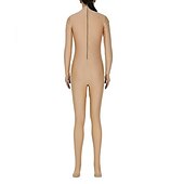 billiga Matt-Zentai-kostymer Kattdräkt Huddräkt Karnevalsdräkt Helkroppsdräkt Herr Dam Kön Solid färg Spandex Lykra Kostym för Vuxna
