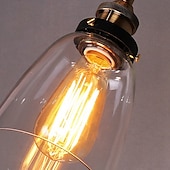 levne Nástěnné svícny-25,5 cm led nástěnné světlo s jednoduchým designem rustikální / nástěnné nástěnné lampy kovové retro industriální nástěnné svítidla vstupní a mudroom skleněné světlo vintage průmyslové 110-120v