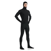 levne Matné kostýmy-Zentai obleky Kožené obleky Oblek na celé tělo Karnevalový kostým Oblek na celé tělo Den králů Pánské Dámské Pohlaví Jednobarevné Spandex Lycra Kostým pro předvečer Všech svatých Dospělé