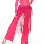 baratos Roupa de Dança do Ventre-Dança do Ventre Xale de Dança do Ventre Mocassim Mulheres Treino Elastano / Salão de Baile