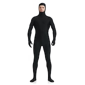levne Matné kostýmy-Zentai obleky Kožené obleky Oblek na celé tělo Karnevalový kostým Oblek na celé tělo Den králů Pánské Dámské Pohlaví Jednobarevné Spandex Lycra Kostým pro předvečer Všech svatých Dospělé