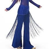 baratos Roupa de Dança do Ventre-Dança do Ventre Xale de Dança do Ventre Mocassim Mulheres Treino Elastano / Salão de Baile