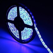お買い得  リモコンコントロール-5m 16.4ftledストリップライトrgbtvバックライト寝室キッチン装飾300x 5050smd ir44keyリモコン自己接着色変更