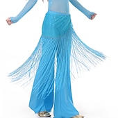 baratos Roupa de Dança do Ventre-Dança do Ventre Xale de Dança do Ventre Mocassim Mulheres Treino Elastano / Salão de Baile