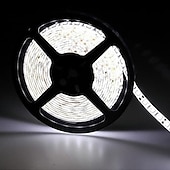 お買い得  リモコンコントロール-5m 16.4ftledストリップライトrgbtvバックライト寝室キッチン装飾300x 5050smd ir44keyリモコン自己接着色変更