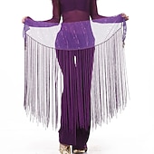 baratos Roupa de Dança do Ventre-Dança do Ventre Xale de Dança do Ventre Mocassim Mulheres Treino Elastano / Salão de Baile