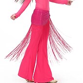 baratos Roupa de Dança do Ventre-Dança do Ventre Xale de Dança do Ventre Mocassim Mulheres Treino Elastano / Salão de Baile