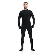 cheap Matte-Zentai Suits Costume Hoodie Carnival Costume Full Body Suit Kings Day Men&#039;s Women&#039;s Sex Solid Colored Spandex Lycra Costume for Performance Party Valentine&#039;s Day Halloween Adults&#039;