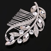 cheap Headpieces-Pearl / Crystal / Rhinestone Hair Combs with 1 Piece Wedding / Special Occasion / Casual Headpiece