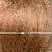 baratos Perucas capless de cabelo natural-Mistura do cabelo humano Peruca Curto Encaracolado Penteados Curtos 2020 Com Franjas Encaracolado Parte lateral Sem Touca Homens Loira Bege / Loira Descolorida Ruivo Claro Borgonha escura 8 polegadas
