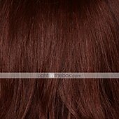 baratos Perucas capless de cabelo natural-Mistura do cabelo humano Peruca Curto Encaracolado Penteados Curtos 2020 Com Franjas Encaracolado Parte lateral Sem Touca Homens Loira Bege / Loira Descolorida Ruivo Claro Borgonha escura 8 polegadas