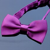 preiswerte Krawatten &amp; Fliegen für Herren-Basic Partyfliege für Herren - einfarbig Satinfliege für Herren Klassische Partyfliege vorgebundene formelle Smokingfliege verstellbar