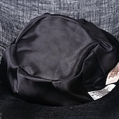 billiga Festhattar-Fascinatorer Hattar Sinamay Bowler  Klok Hatt Bröllop Avslappnad Hästkapplöpning Damens Dag Melbourne Cup Vintage Elegant Med Slips Huvudbonad Huvudbeklädnad klä dig för att imponera Racedag Klänning