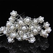 abordables Accesorios para el peinado del cabello-Decoraciones/alfileres/pasadores accesorios para el cabello pedrería/aleación pelucas accesorios mujeres 6 uds 1-5cm fiesta joyería clásica lindo hecho a mano