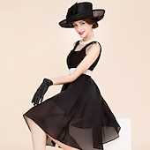 billiga Festhattar-Fascinatorer Hattar Sinamay Bowler  Klok Hatt Bröllop Avslappnad Hästkapplöpning Damens Dag Melbourne Cup Vintage Elegant Med Slips Huvudbonad Huvudbeklädnad klä dig för att imponera Racedag Klänning