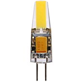 olcso Kéttűs LED-es izzók-5db 5w 300lm g4 led kéttűs izzó t3 jc típusú cob chip meleg hideg fehér szekrény alatti mennyezeti lámpákhoz (50w halogén egyenértékű) ac/dc12-24v