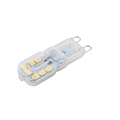Χαμηλού Κόστους LED Bi-pin Λάμπες-10 τμχ 2,5w led λαμπάκια bi-pin λαμπτήρες 250lm g9 14 led χάντρες smd 2835 dimmable landscape 30w αντικατάσταση λαμπτήρα αλογόνου ζεστό ψυχρό λευκό 360 μοιρών γωνία δέσμης 220-240v 110-130v