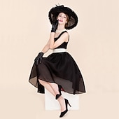 baratos Chapéus de Festa-feather organza fascinators hats headpiece classical feminine style