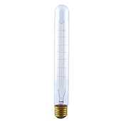 cheap Incandescent Bulbs-5pcs T9/T185 40W Vintage Edison Light Bulbs Antique Incandescent Bulb E26 E27 Tubular Bulb Nostalgic Tungsten Filament Golden Tinted Glass for Industrial Wall Sconces Pendant Lighting 220-240V