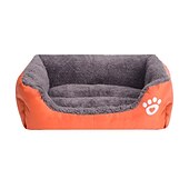 baratos Camas &amp; Cobertores para Cães-Gato Cachorro Colchão Camas Cama Cobertores Sólido Prova-de-Água Fofo Tecido Algodão para cães e gatos grandes, médios pequenos