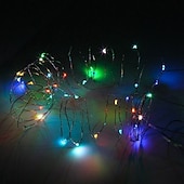 お買い得  電池式-3m防水ストリングライト、クリスマスフェスティバル用の30個のLEDバッテリー駆動のフェアリーライト&amp;amp;新年の贈り物