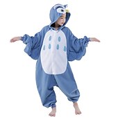 levne Kostýmy Onesie-Dětské Slátanina Kostým Onesie Karnevalový kostým Sova Overalová pyžama Kigurumi pyžamo Pyžama Legrační kostým Pro Chlapci a dívky Vánoce Karneval Den dětí Karikatura