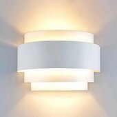 Χαμηλού Κόστους LED Επιτοίχια Φωτιστικά-lightinthebox φώτα τοίχου εξωτερικού χώρου flush mount led 60w μεταλλικό ημικύκλιο φως τοίχου μοντέρνο σύγχρονο 110-120v 220-240v