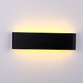 billiga Inmonterade vägglampor-max 6w modern minimalistisk LED aluminium lampa sänglampa badrum spegel ljus direkt kreativ gånggång