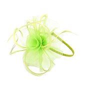 preiswerte Faszinator-Damen Fascinator für Party Hochzeit Sonderanlass Federstoff Rot Pink Grün um zu beeindrucken Fascinator Renntag Kleid
