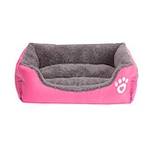 baratos Camas &amp; Cobertores para Cães-Gato Cachorro Colchão Camas Cama Cobertores Sólido Prova-de-Água Fofo Tecido Algodão para cães e gatos grandes, médios pequenos