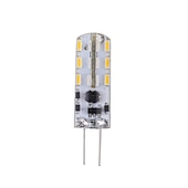 voordelige Ledlampen met twee pinnen-10 stuks 1 W 2-pins LED-lampen 460 lm G4 24 LED-kralen SMD 3014 Decoratief Warm wit Koel wit 12 V / RoHs / CE