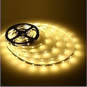 abordables Bandes lumineuses étanches-10m 32.8ft led bande lumière étanche rétro-éclairage vacances fête décor smd5050 600leds blanc chaud rouge jaune bleu vert dc 12v