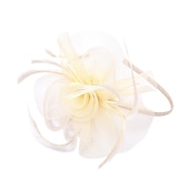 preiswerte Faszinator-Damen Fascinator für Party Hochzeit Sonderanlass Federstoff Rot Pink Grün um zu beeindrucken Fascinator Renntag Kleid