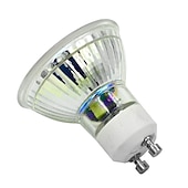 olcso Izzók-10db 5w led spotlámpa izzó 500lm gu10 cob szabályozható dekoratív meleg hideg fehér 50w halogén megfelelő 220-240v