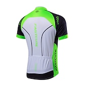 Недорогие Комплекты мужской одежды-Fastcute Муж. Универсальные Велокофты и велошорты-комбинезоны С короткими рукавами Горные велосипеды Шоссейные велосипеды Осень Желтый Светло-Зеленый Красный Мода Велоспорт Быстровысыхающий Дышащий