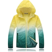 cheap Outdoor Jackets-Men&#039;s Women&#039;s Hiking Jacket Hiking Skin Jacket Hiking Windbreaker Summer Outdoor Waterproof UV Sun Protection Sunscreen Windproof Hoodie Ultraviolet Resistant Jacket Raincoat Camping / Hiking Fishing