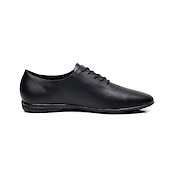 preiswerte Tanzschuhe für Herren-Herren Schuhe für den lateinamerikanischen Tanz Ballsaal Übe das Trainieren von Tanzschuhen Charakterschuhe Outdoor Flach, Ballerina Flacher Absatz Schnürsenkel Schwarz