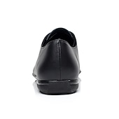 preiswerte Tanzschuhe für Herren-Herren Schuhe für den lateinamerikanischen Tanz Ballsaal Übe das Trainieren von Tanzschuhen Charakterschuhe Outdoor Flach, Ballerina Flacher Absatz Schnürsenkel Schwarz