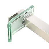 economico Classici-led miscelatore lavabo bagno rubinetto cascata beccuccio 3 temperatura colore, rubinetti vaso alto monocomando rubinetteria monoblocco monoforo bagno
