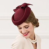 ieftine Pălării Party-Palarie Lână Net Nuntă Kentucky Derby Cursă de cai Ziua Doamnelor Cupa Melbourne Elegant Epocă klasické Cu Funde Net Diadema Articole Pentru Cap