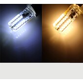cheap LED Bi-pin Lights-1pc  3W GY6.35 LED Bulb 12V AC / DC Silicone Boat Lamp 48 SMD 3014 Warm Cold White