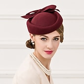 ieftine Pălării Party-Palarie Lână Net Nuntă Kentucky Derby Cursă de cai Ziua Doamnelor Cupa Melbourne Elegant Epocă klasické Cu Funde Net Diadema Articole Pentru Cap