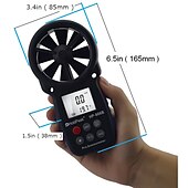 cheap Digital Multimeters &amp; Oscilloscopes-Digital Anemometer /Wind Speed Meter 0.3-30m/s with Back Light HP-866B